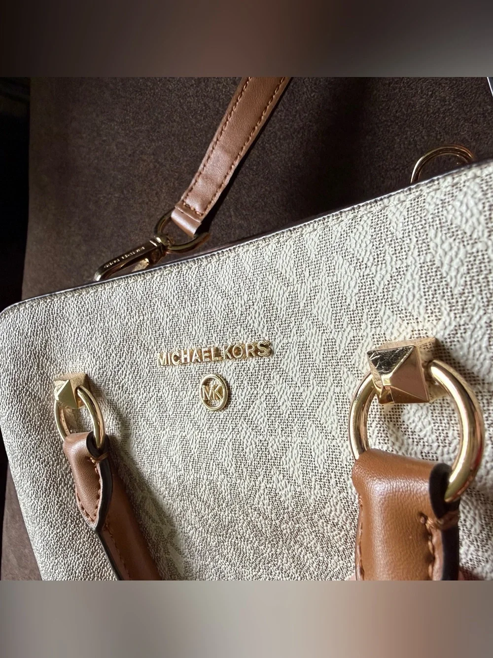 Michael Kors Edith Small Logo Satchel